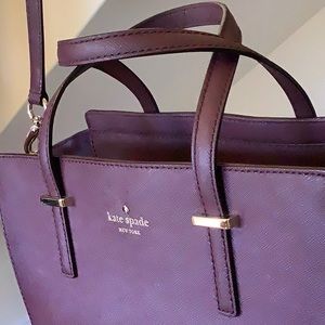 Aubergine Kate Spade purse